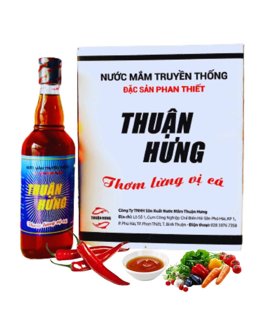 THƠM LỪNG VỊ CÁ - TINH TÚY CỦA NƯỚC MẮM PHAN THIẾT THUẬN HƯNG