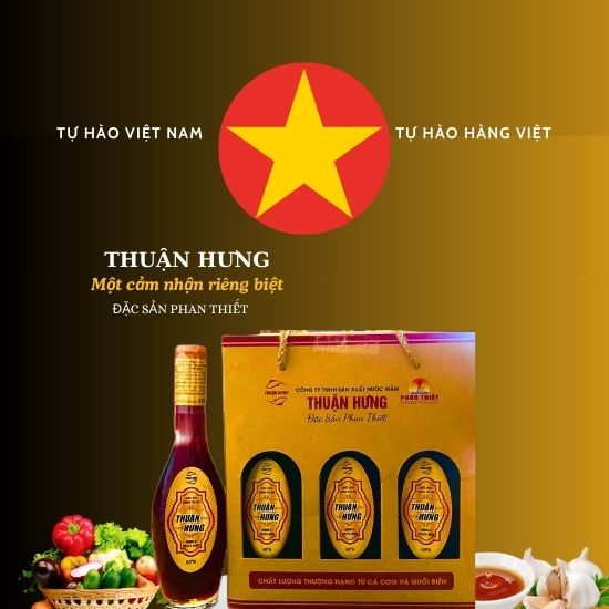 NƯỚC MẮM THUẬN HƯNG 60 ĐẠM KPG/1 HỘP 3 CHAI 180ML