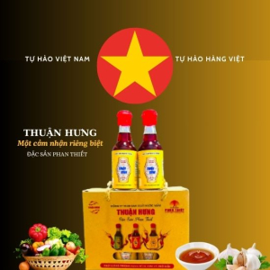 NƯỚC MẮM THUẬN HƯNG 60 ĐẠM/1 HỘP 8 CHAI 60ML